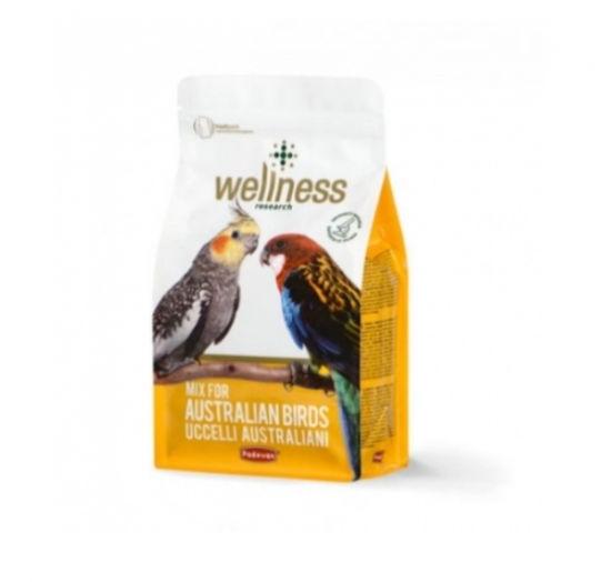 Padovan WELLNESS Կեր ավստրալական միջին թութակների համար 850գր